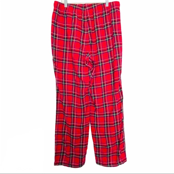 CROFT & BARROW Red Flannel PJ Pants Only - Picture 3 of 6